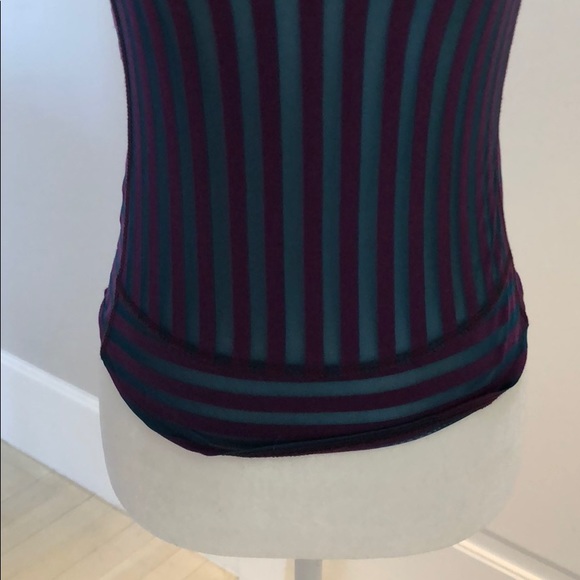 Trendy sheer top! Size M NWT - Picture 7 of 11